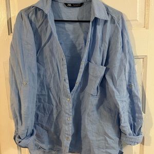 Zara button down